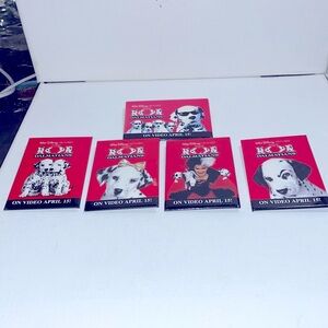 Vintage 1996 Promotional Pins 101 Dalmatian’s